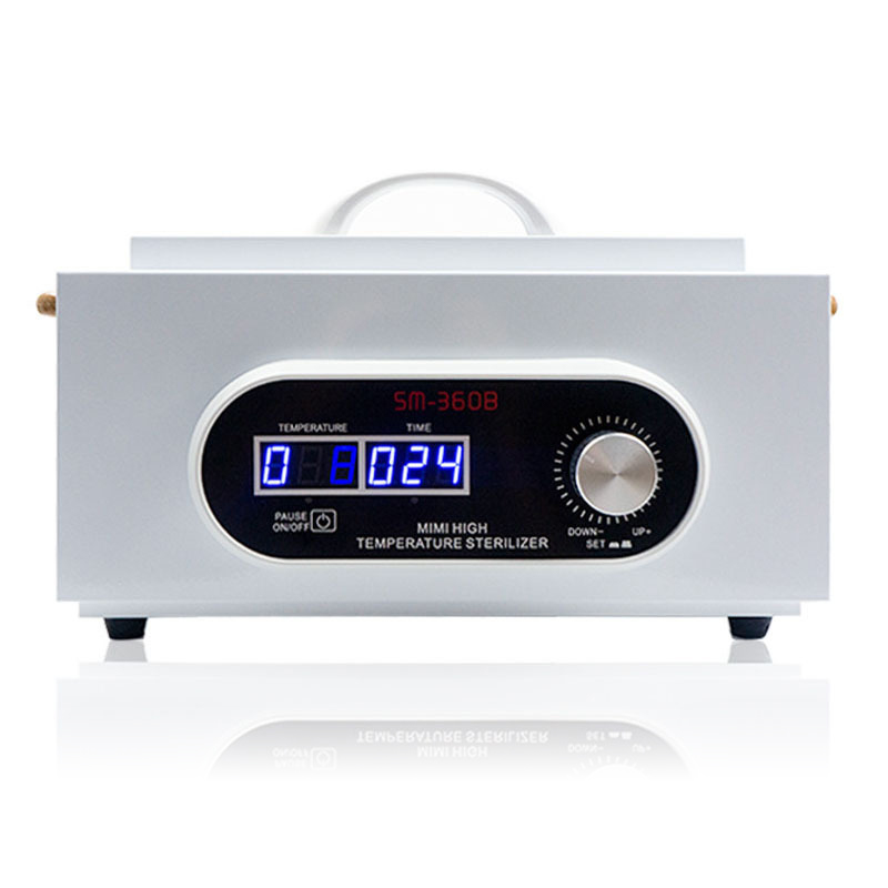 What is the role of a manicure tool sterilizer?