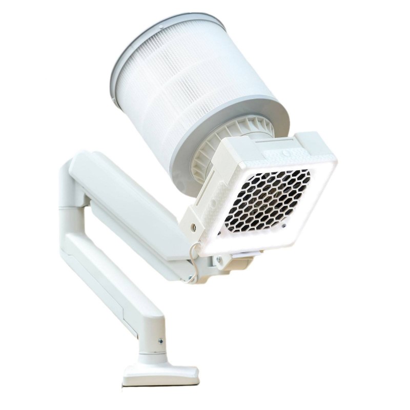 Desktop Standing Foldable Nail Dust Collector