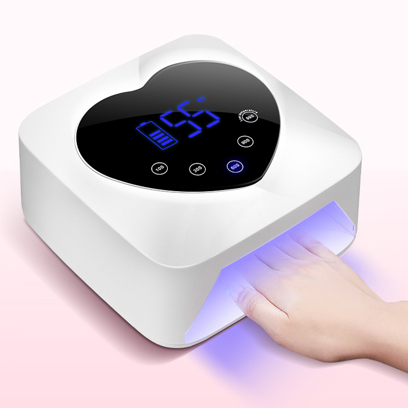 Heart-Shaped Smart Nail Lamp
