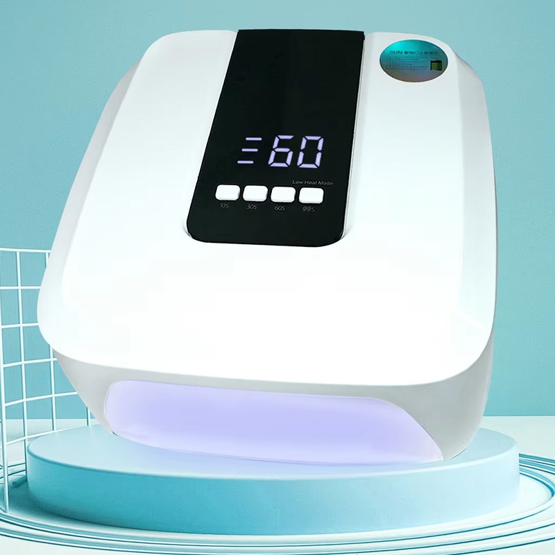 High-Capacity Square LED UV Nail Lamp