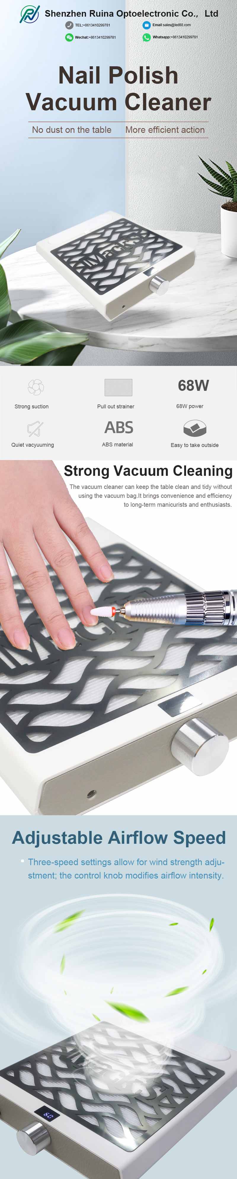 High-Power Cordless Dust Collector