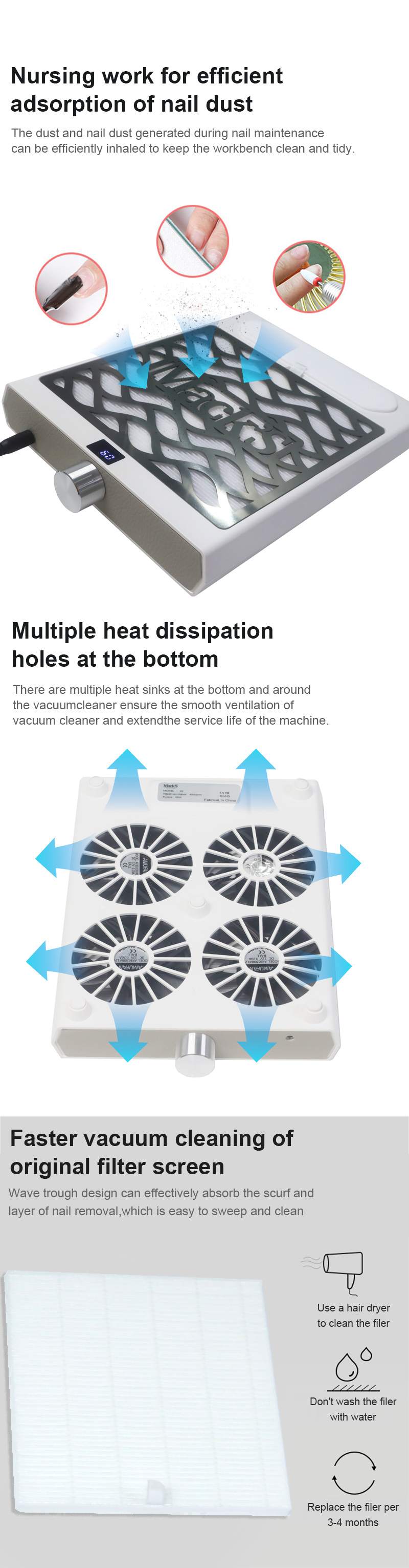 High-Power Cordless Dust Collector