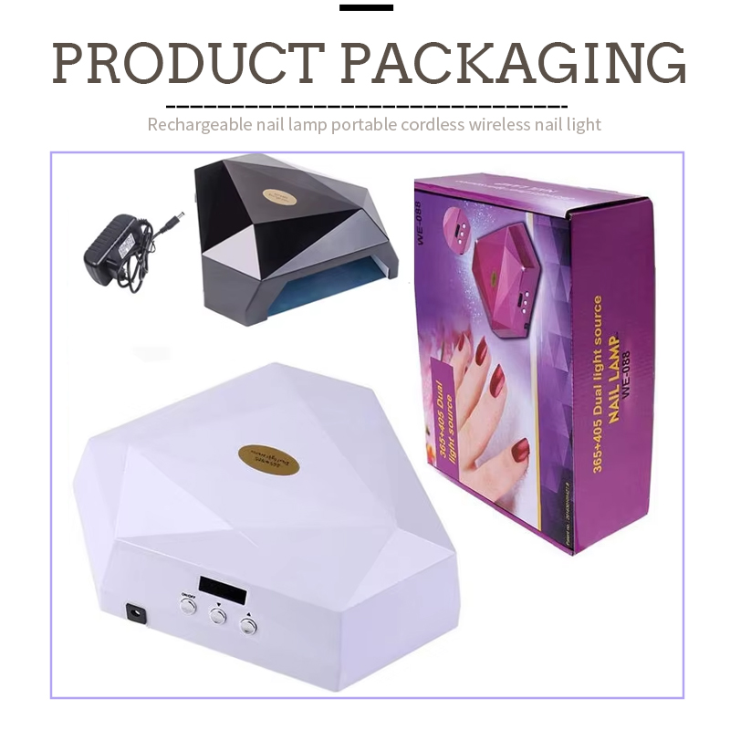 Cordless Rechargeable Nail Curing Lamp