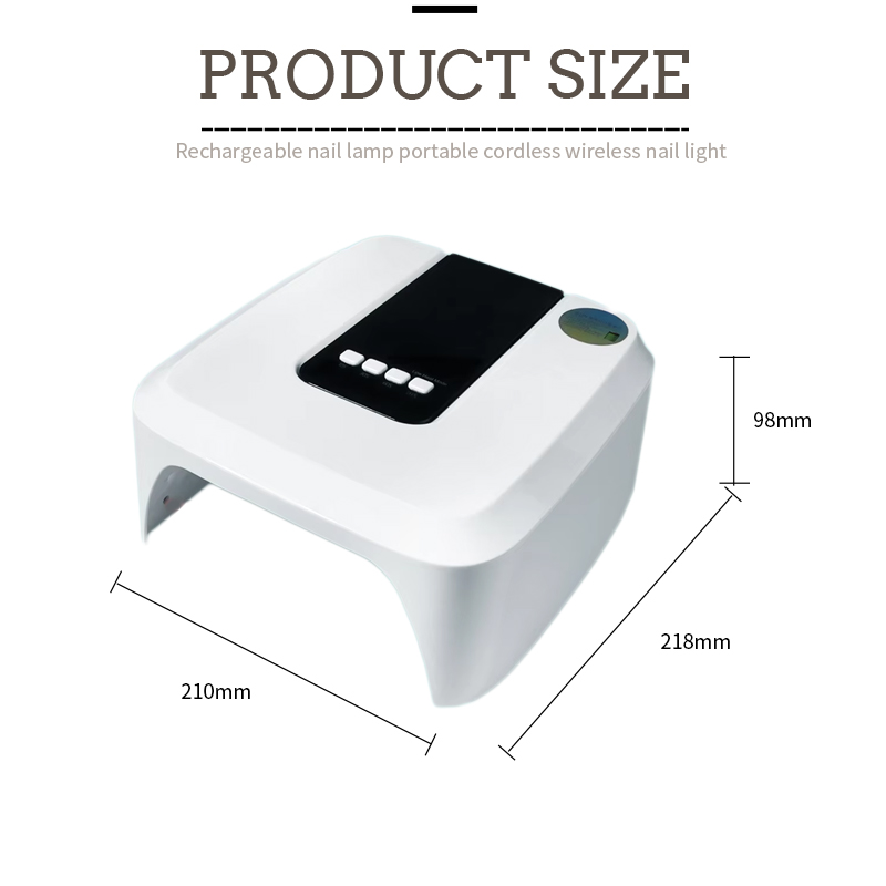 High-Power 80W UV LED Nail Dryer with Smart Sensor