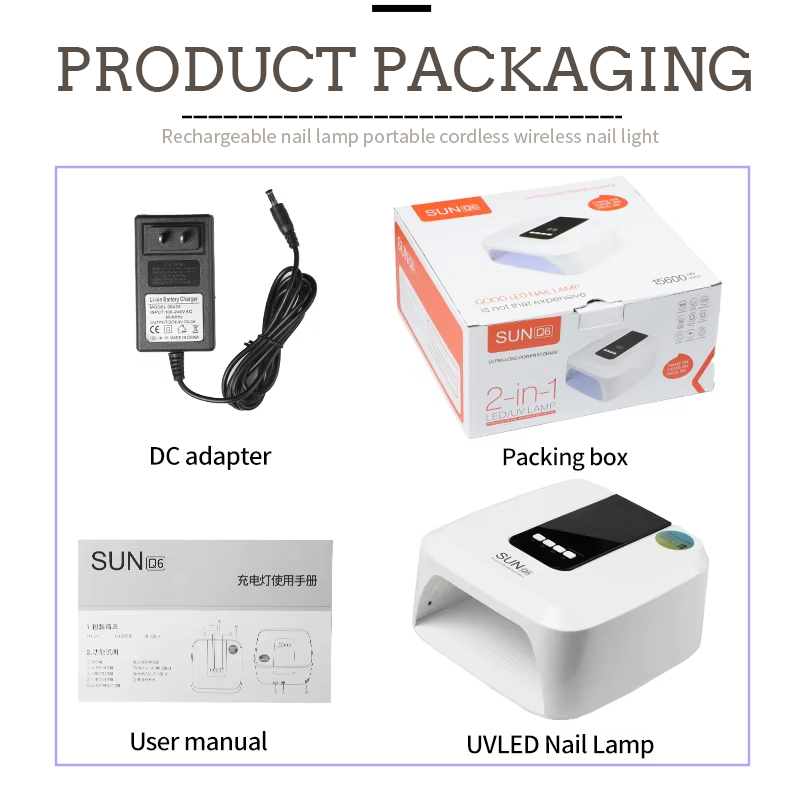High-Power 80W UV LED Nail Dryer with Smart Sensor