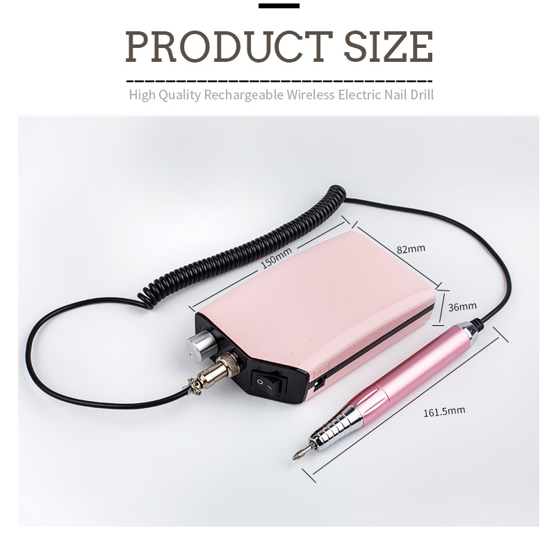 Portable High Speed Nail File Professional Salon Tool