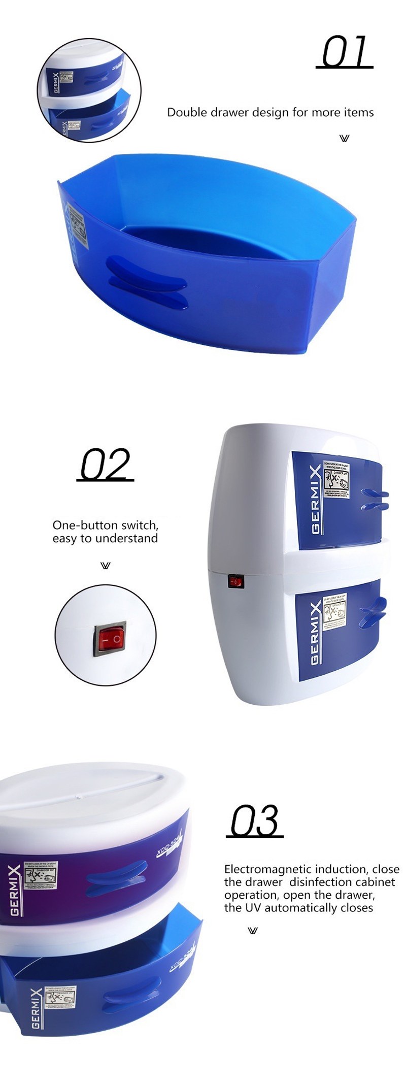 High-Temperature Sterilizer Cabinet High-Heat Disinfection Cabinet