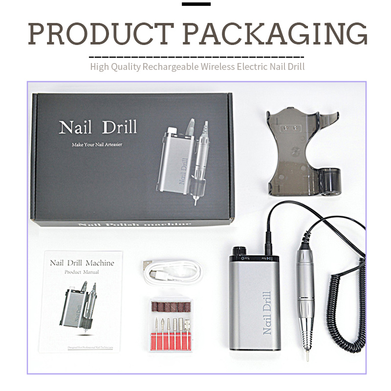 Quiet Professional Nail Drill Low Noise Salon Tool