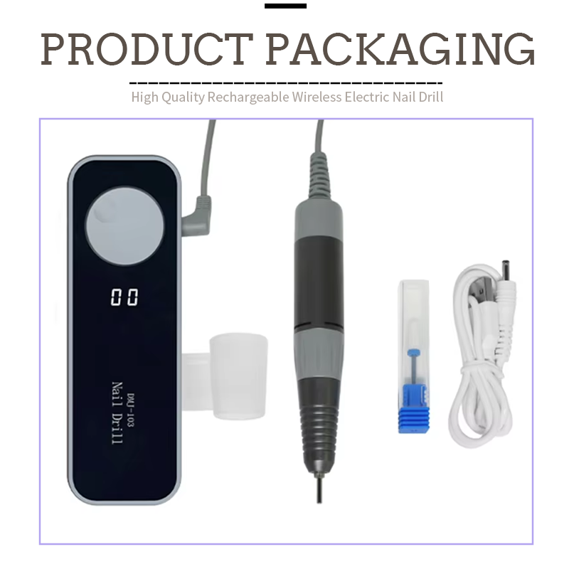 Cordless Nail File Packaging