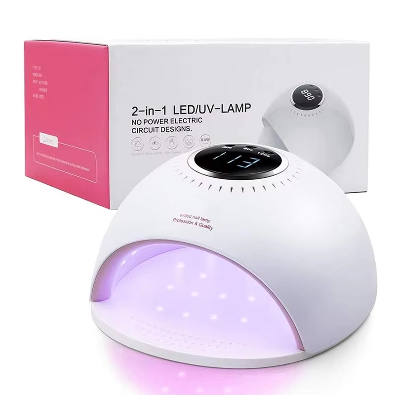 2-in-1 LED UV Nail Lamp Packaging