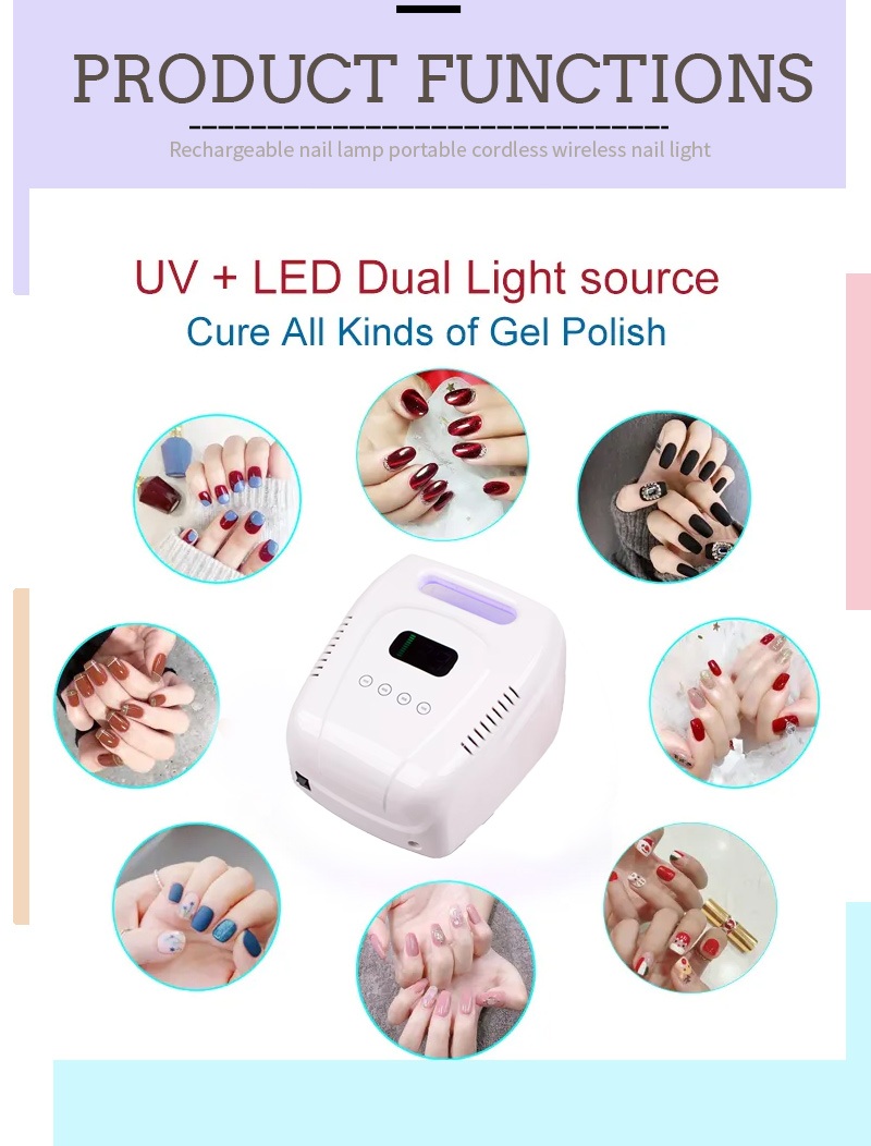 Cute Gift Ready Nail Dryer main view in pastel color