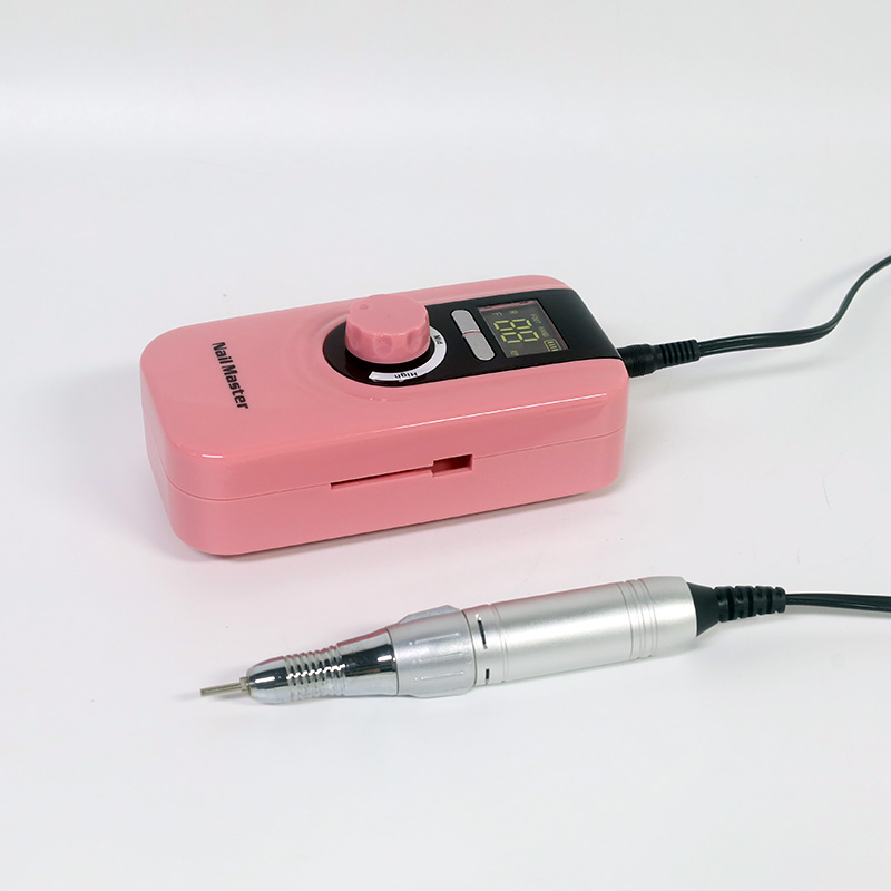 Low-noise nail grinding drill